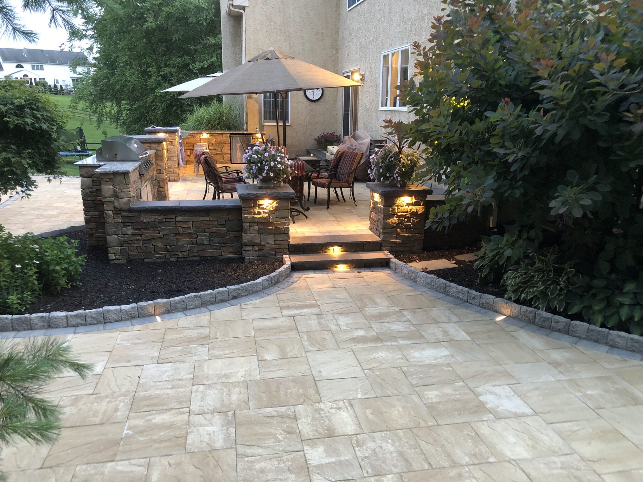 Paver walkway from CKC Landscaping