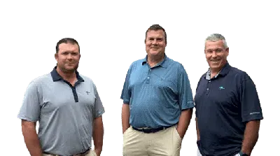 CKC Landscaping Owners | West Chester, PA Owners Dave Connors, Steve Compton, and Steve Compton Jr of CKC Landsccaping in West Chester PA