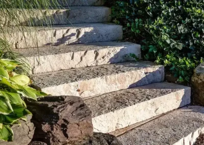 Techo Bloc Rocka Steps Installed by CKC Landscaping | West Chester, PA